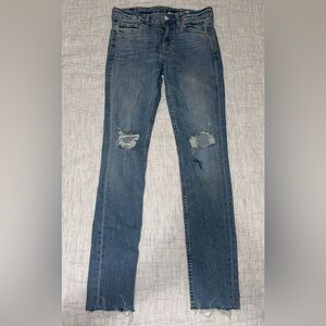 &Denim Skinny Low Waist Jeans